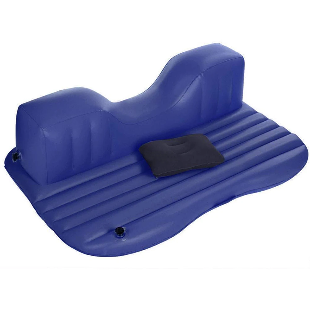 

Inflatable Travel Camping Car Seat Sleep Rest Mattress Air Bed with Pillow/Pump