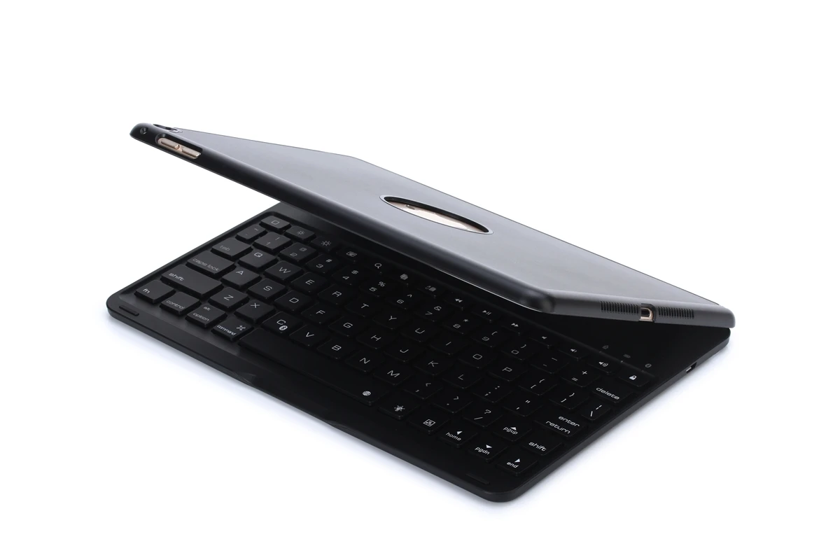 Клавиатура для iPad A1893 цветная подсветка Беспроводная Bluetooth клавиатура чехол для iPad 9,7 из алюминиевого сплава Fundas