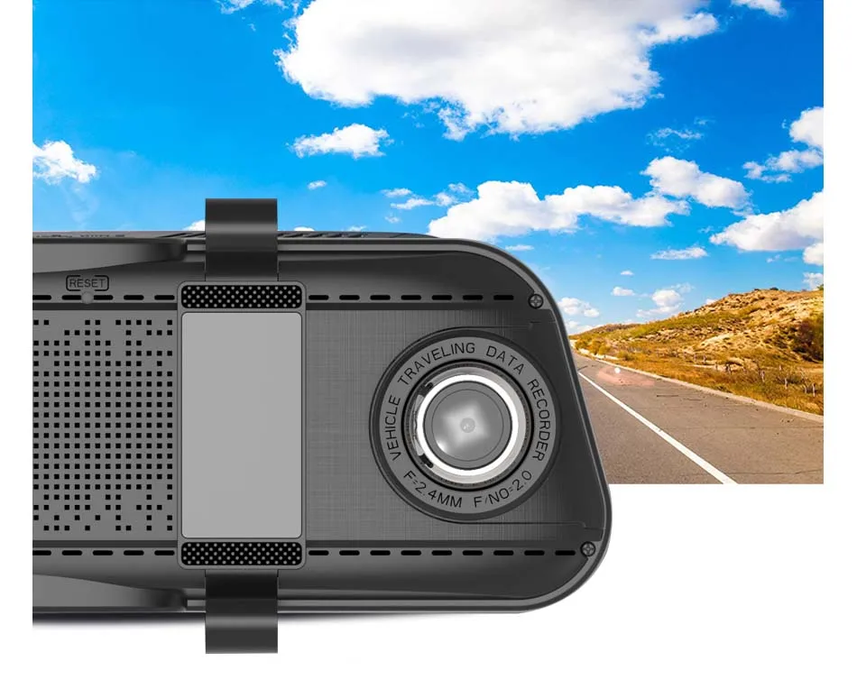 ANSTAR 4G DVR Dash Cam 1" полноэкранное Сенсорное Зеркало Dvr Радар детектор Автомобильная камера wifi ADAS камера заднего вида Русская версия