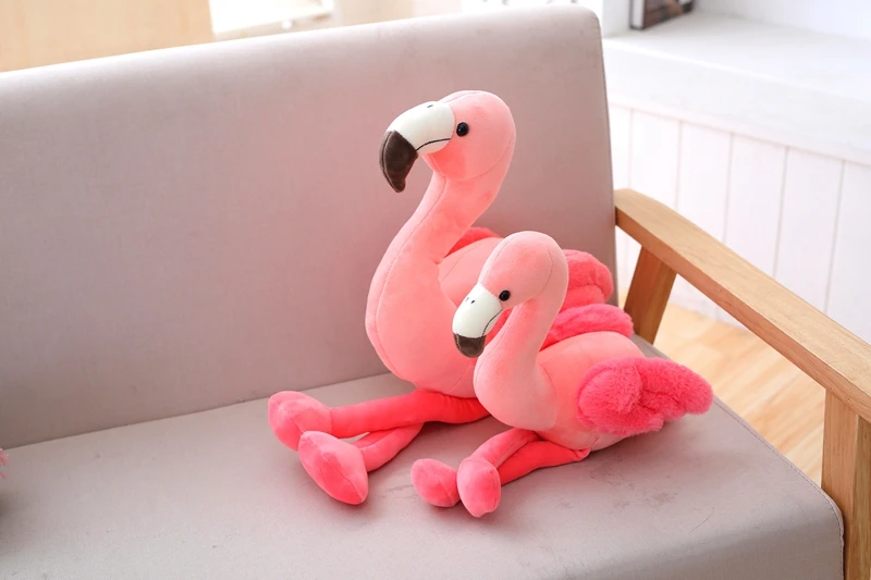 Mon Lapinou 1 шт. 25 см 35 см 50 см плюшевые игрушечные Фламинго Мягкая кукла птица розовый Фламинго детские игрушки свадебный подарок высокое качество