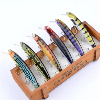 

1PCS Pike Fishing Bait 12.5cm/15.9g Minnow Crankbait Bait Surface Hard Bait Fishing Wobbler Bass Fake Fish Carp Fishing Gear