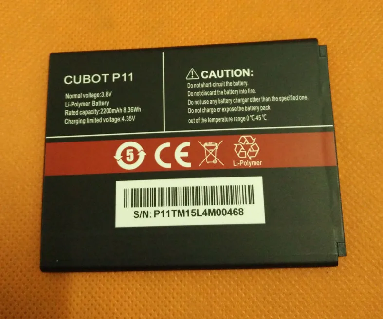 Оригинальный 2200 мАч батарея Аккумулятор для CUBOT P11 MTK6580 4 ядра 5 0 &quotHD 1280x720 |