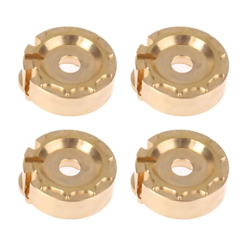 

4pcs Counterweight Steering Block Wheel Knuckle Axle Balance Weight for 1/10 RC Traxxas TRX-4 Trail Crawler Truck