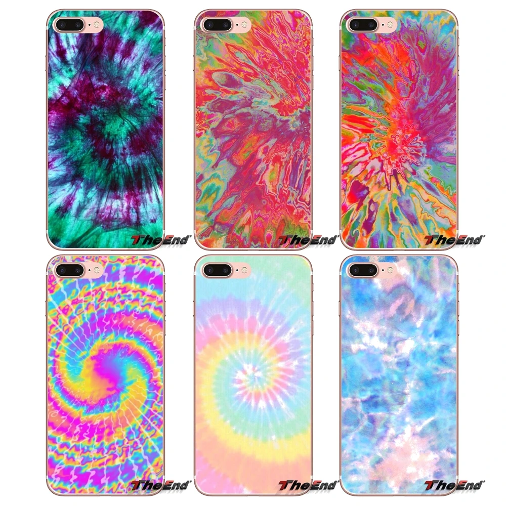 Силиконовый чехол для iPhone X 4 4S 5 5S 5C SE 6 6S 7 8 Plus Samsung Galaxy J1 J3 J5 J7 A3 A5 2016 2017 Tie Dye Tumblr Collage |