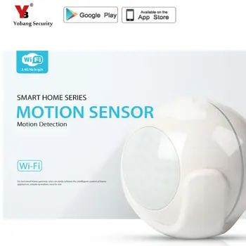 

Easy Independent installation Smart Home Automation Motion Sensor PIR,Battery Operated,App Notification Alert Wifi Enabled