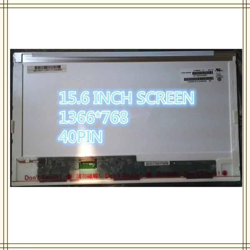15," lcd матрица для ноутбука Toshiba Satellite A660 C850 C855 L755D P850 P850D ноутбук замена экрана 1366*768 40pin