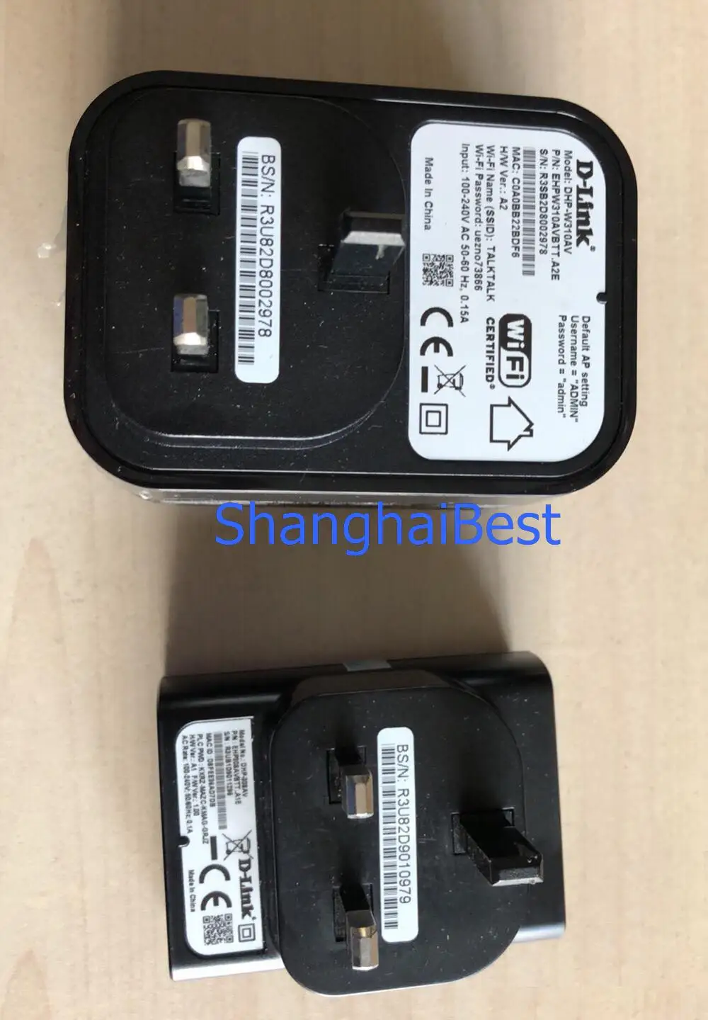 1 пара беспроводной Powerline адаптер DHP-W310av DHP-308AV P308av HomePlug EU US UK штекер для D-LINK IPTV STB DVB лучше, чем TP-Link