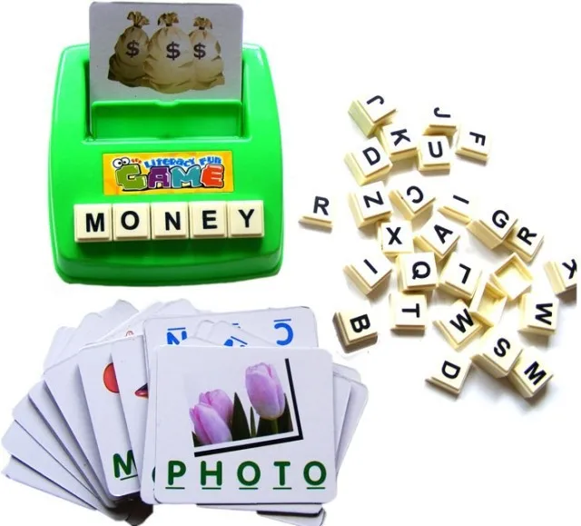 Learning Machine Learn English Word Puzzle Toy Children's Educational