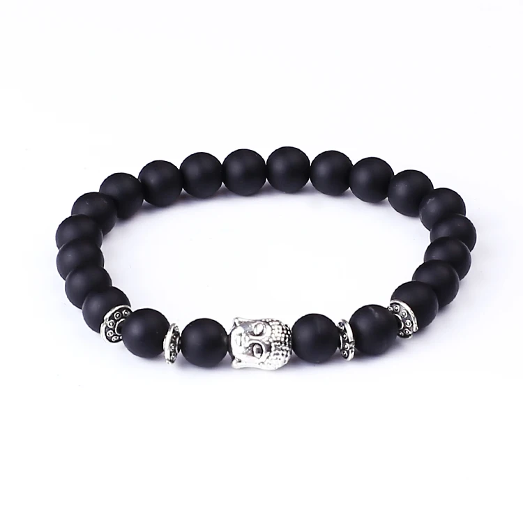 Miss Zoe Tiger Eye Beads Bracelets Shakyamuni Buddha Bangles Bijoux Miss Zoe Tiger Eye Beads Bracelets Shakyamuni Buddha Bangles Bijoux Rope Chain Natural Stone Volcanic Bracelet Women Men Jewelry In Charm From