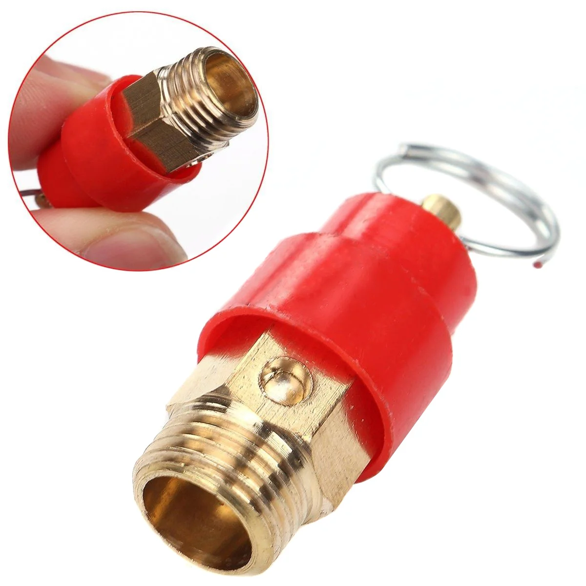 1 шт. 1/4 BSP 120PSI воздушный компрессор предохранительный клапан медный регулятор