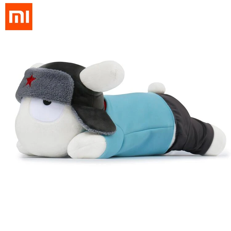 

100% original xiaomi 60cm soft Mitu rabbit Pillow cute bolster Lying posture MiTu rabbits lie flat Cotton Plush Dolls Decoration
