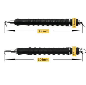 

HOT Rebar tier construction site winding tool wire knoting pliers steel wire tring tool steel bar tying hook Semi-automatic