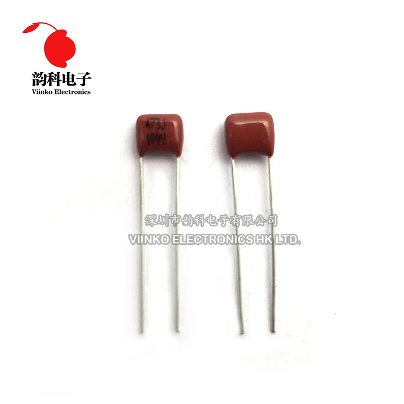 

10pcs CBB Polypropylene film capacitor pitch 5mm 473 47nF 100V