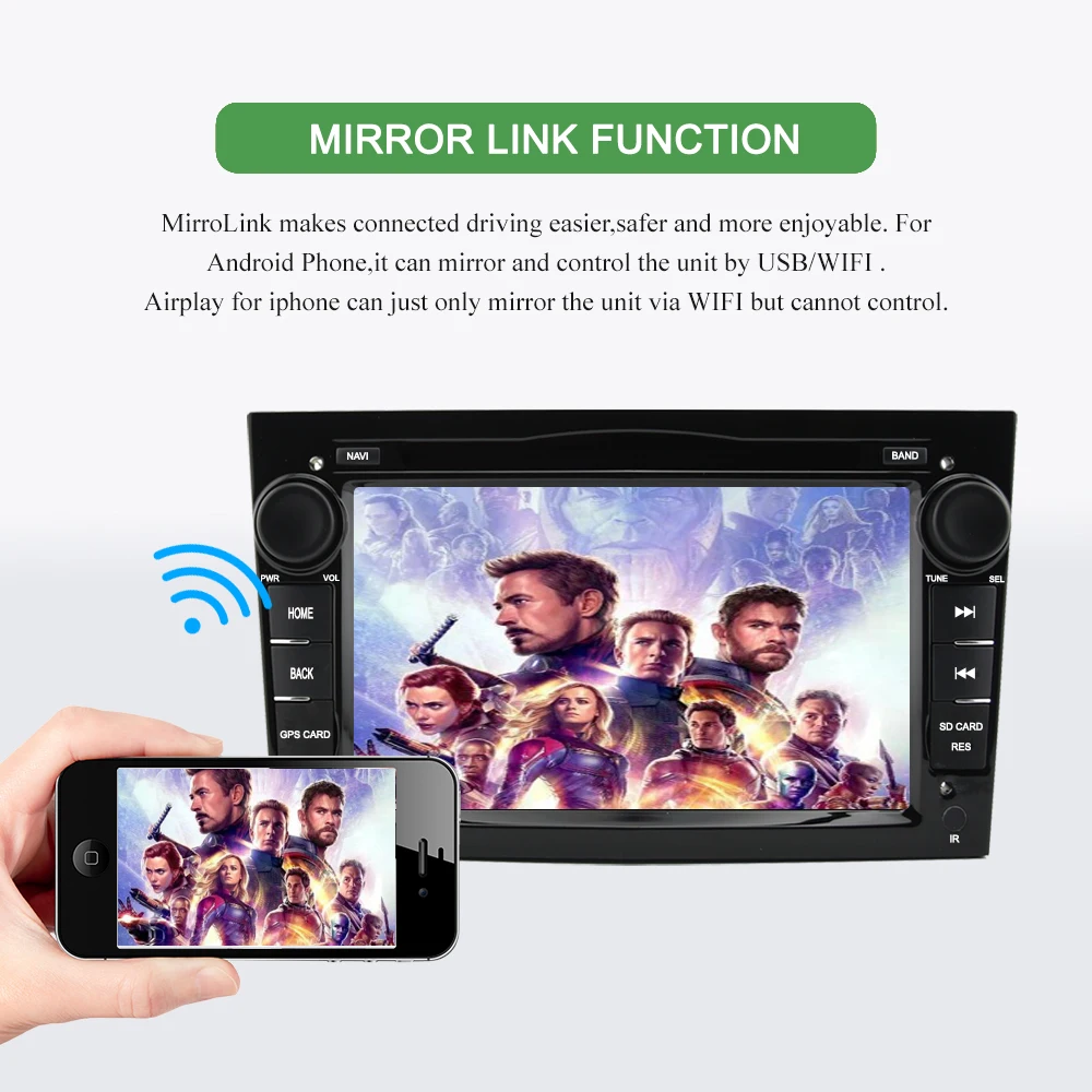 Best Bonroad 2Din Android 9.0 Car Video Multimedia Player For Opel Astra Vectra Antara Zafira Corsa GPS Navigation Wifi (No DVD) 17