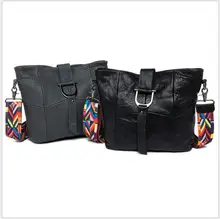 New American LUXURY Style Genuine Leather Women Shoulder Bag Brand Designer Cowhide genuine leather handbags Skin Crossbody bag
