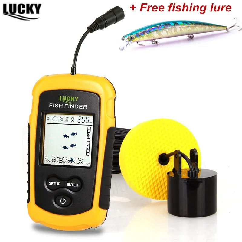

2018 Sonar fish finder wireless Fish finder findFish Alarm Portable Sonar sensor Fishing lure Echo Sounder Outdoor findfish