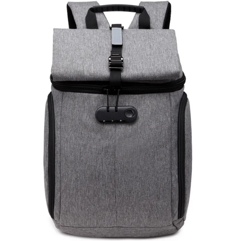 

OZUKO Men Backpack Oxford Reflective Safety Anti Theft Laptop Backpack Large Capacity Rucksack Schoolbags for Teenagers