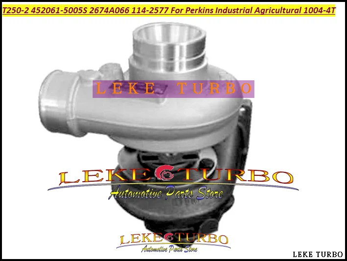 T250-2 452061-5005S 452061-0005 2674A066 114-2577 Turbo For Perkins Industrial Agricultural 1004-4T (2)