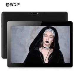 BDF 10 дюймов Восьмиядерный Android 6,0 планшеты Pc 4 Гб + 32 ГБ ips lcd 5MP две sim-карты двойная камера телефонный звонок MTK 6592 Android планшет