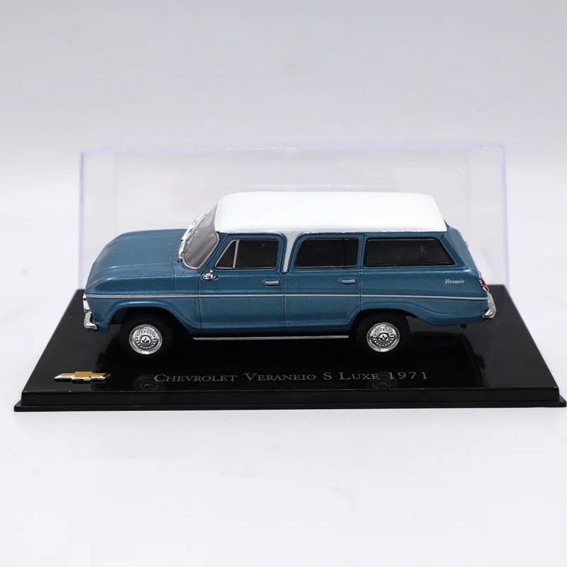 Много Altaya 1:43 IXO для Chevrolet Chevette Monza/Amazona/Kadett Hatch/opala/Vectra/Celta/игрушечные машинки литые под давлением модели в подарок - Цвет: Veraneio S Luxe 1971