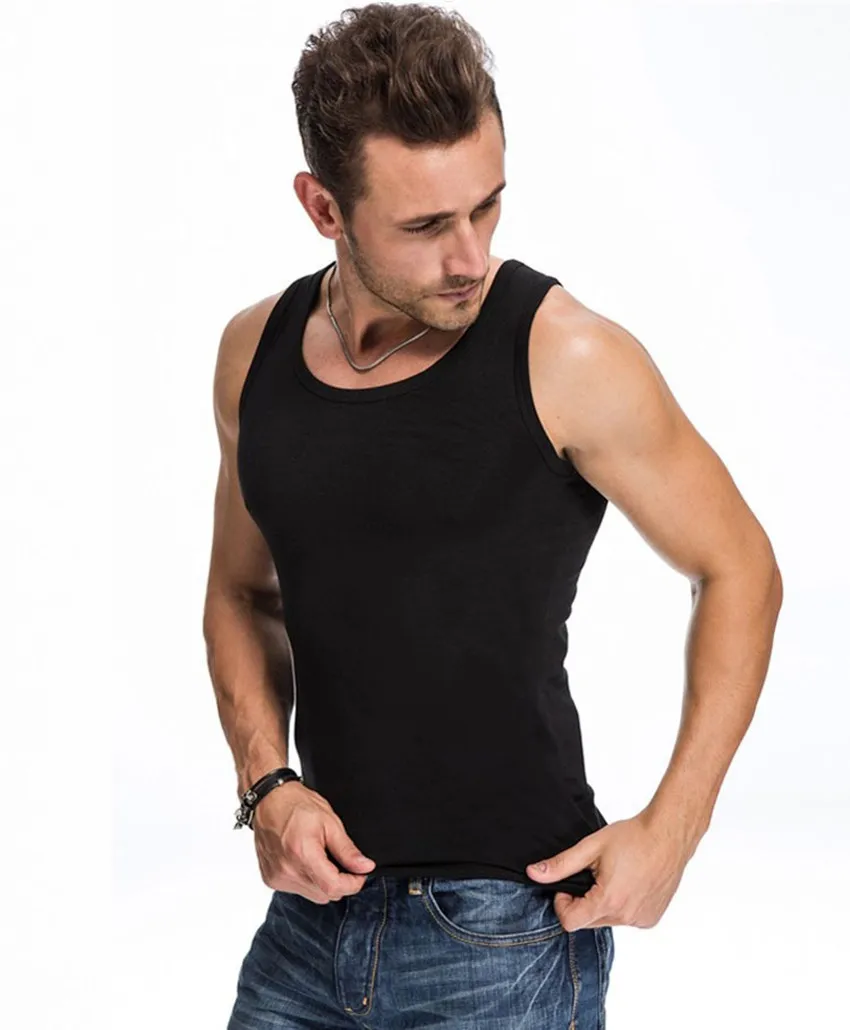 2016 New Men Firm Tummy Belly Buster Vest Control Slimming Body Shaper ...