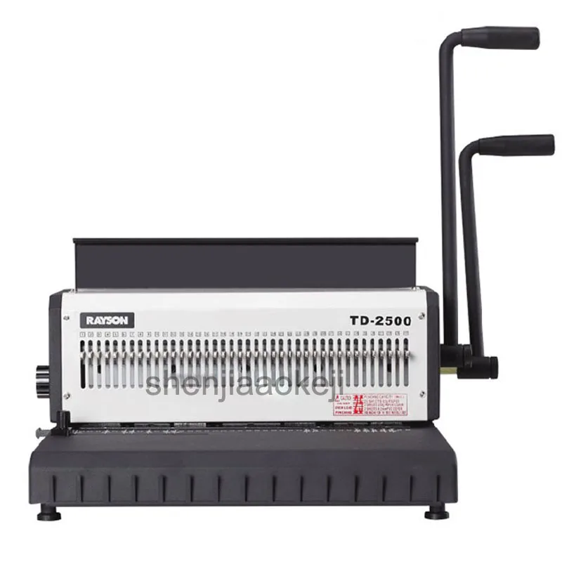 A4 Manually Double handle Wire Binding Machine Iron ring binder