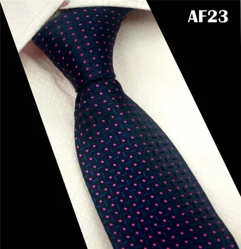 

SCST Brand 2017 New Gravata Mens Wedding Neckties Slim Business Necktie White Dot Print Blue Silk Ties For Men Tie Cravate CR042