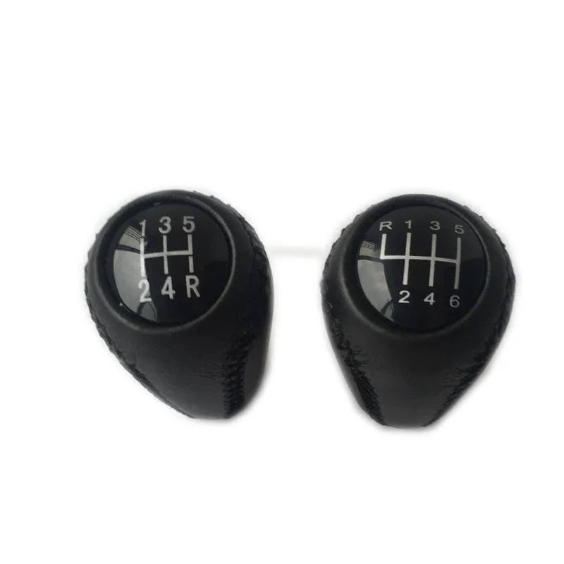 

5/6 Speed Leather Gear Knob Stick Shift For Mazda 3 BK BL 5 CR CW 6 II GH CX-7 ER MX-5 NC III 2005 2006 2007 2008 2009 2010 2011