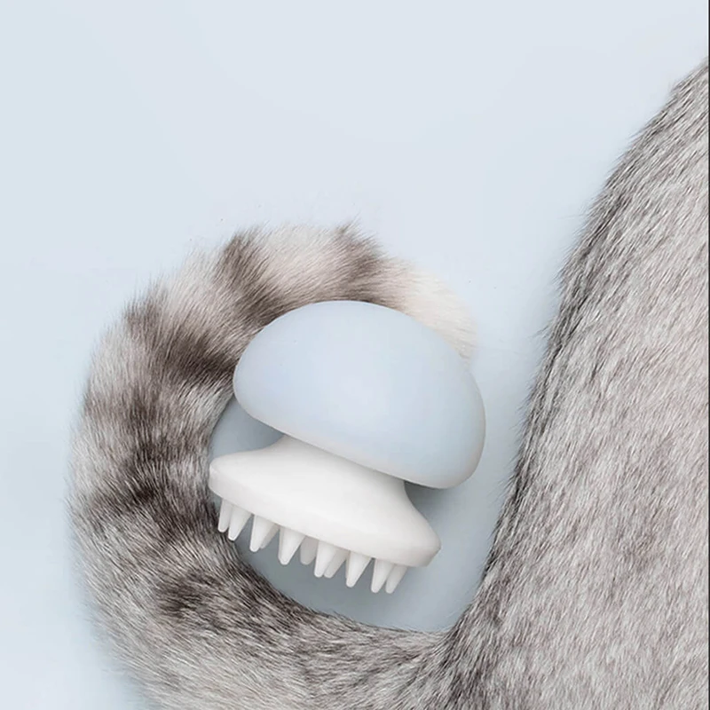 Массажер для Медузы Xiaomi Mijia Furrytail расческа питомцев с отрицательными ионами