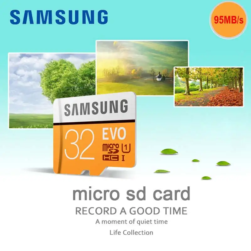 Дешевый SAMSUNG карта памяти MicroSD 32 ГБ Карты Памяти MicroSD Карт памяти SDHC 48 М с 32 ГБ водонепроницаемый C10 TF Trans Flash Микро Карты Для Samsung galaxy телефон