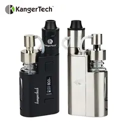 Оригинальный Kangertech DripEZ стартовый набор 80 Вт коробка мод Vape с насосом и Push RBA 0.3Ohm капельная катушка 0.2Ohm капельная EZ набор электронных сигарет