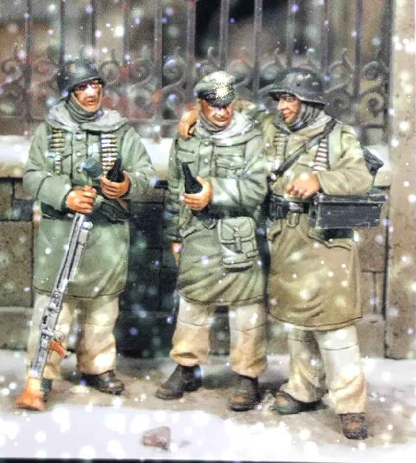 1/35 модельная фигурка из смолы разобранный Неокрашенный набор 276|Наборы для
