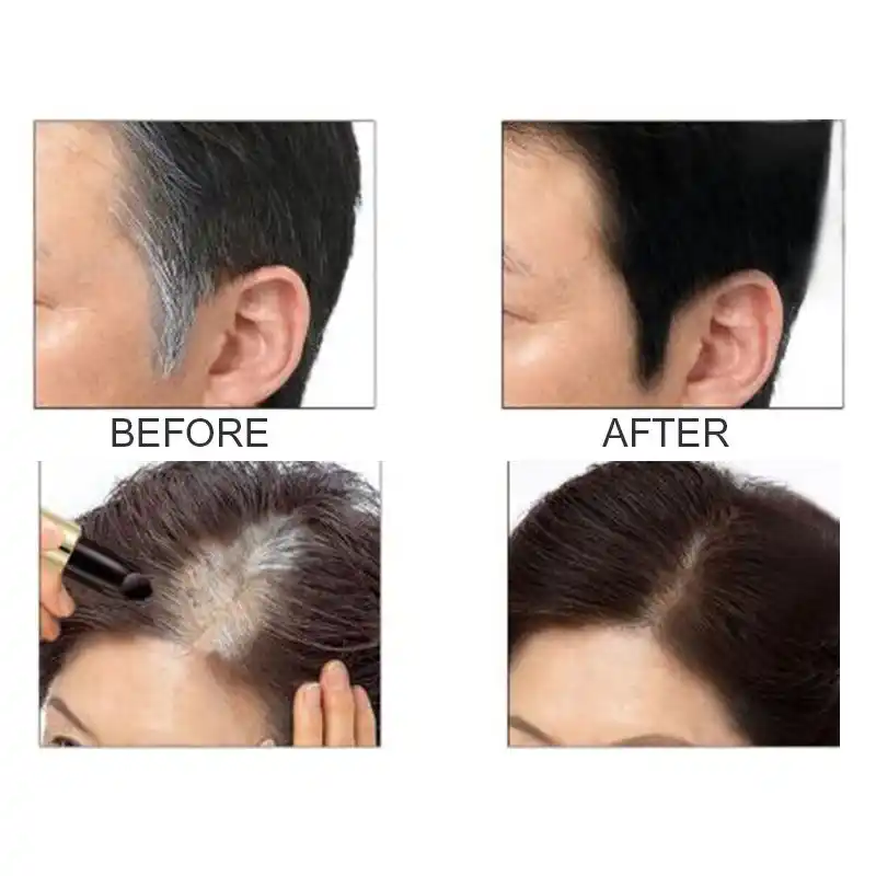 Black Brown Temporary Hair Dye Cream Mild Fast One Off Hair Color