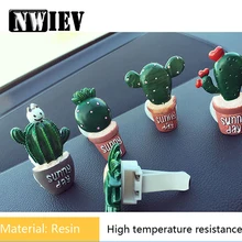 NWIEV, автомобильный Кондиционер, дефлектор, духи, зажим, смола, Cactu для Opel Astra H J G Insignia Jeep Renegade Wrangler, аксессуары для Skoda