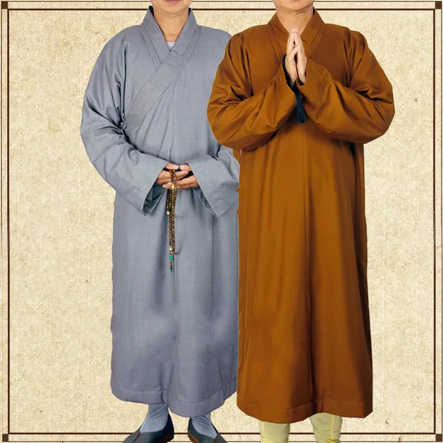 Buy 2 colors Zen Buddhist Robe Lay Monk Meditation