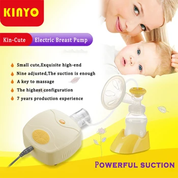 

New 2020 KINYO in Style Advanced Powerful Suction single-Core single Side Breast Pump compete my bottle Electric Breast Pumps