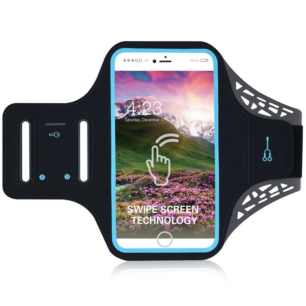 Hyleton спортивный наручный чехол для iPhone 6 7 Plus телефон повязки чехол для samsung для huawei бег фитнес сумка Brassard