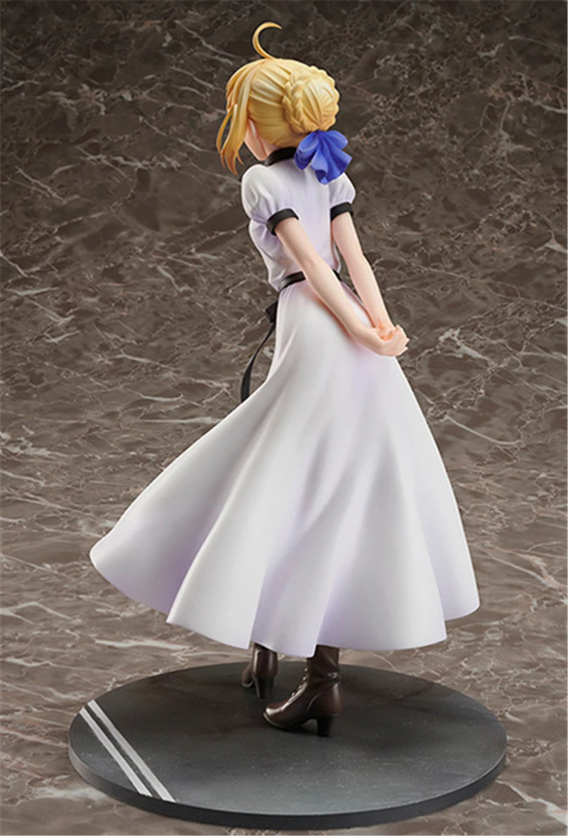 Аниме Fate/stay night Saber Arutoria Pendoragon British tratelogue 1/7 Масштаб Окрашенные Фигурки Коллекционная модель игрушки куклы