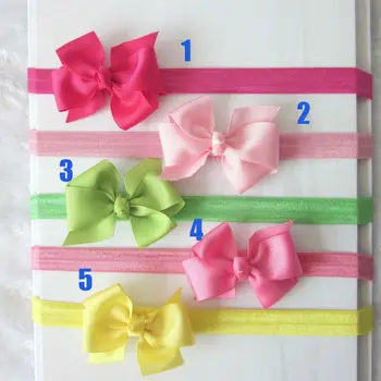 

60 pcs/lot , Low Price Babies Headbands Toddler Bow headbands 14 colors