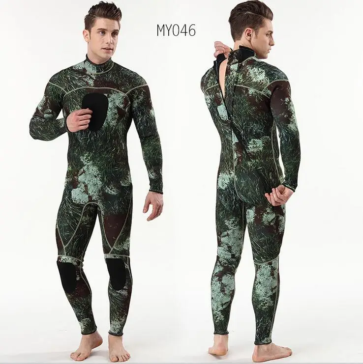 

3mm men Camouflage Diving suit neoprene pesca diving spearfishing wetsuit surf snorkel swiming Jumpsuit combinaison Wet Suits