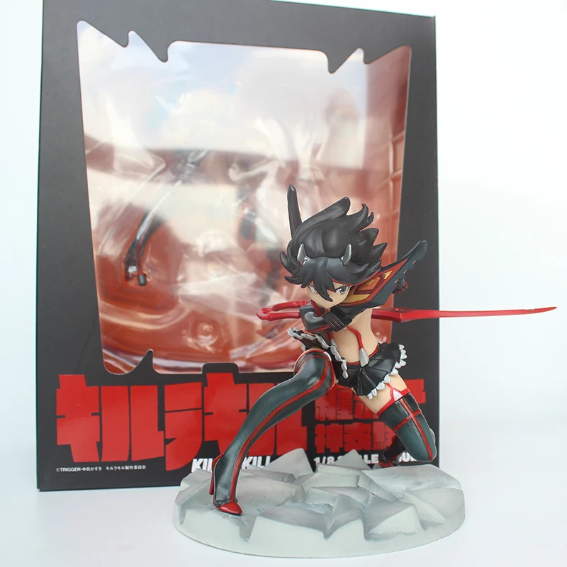 Япония Аниме Фигурка KILL La KILL Matoi Ryuuko ПВХ Коллекционная модель боевые игрушки 15 см