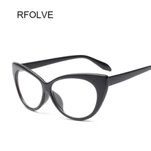 RFOLVE световозвращатель солнцезащитные очки Г-жа классика винтажные Очки от солнц черный Оправа для очков очки прозрачные Шикарный словосочетание очки R8099