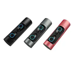 3D стерео беспроводные Bluetooth сенсорные наушники с микрофоном для водонепроницаемого с зарядкой кабины гарнитура аксессуары
