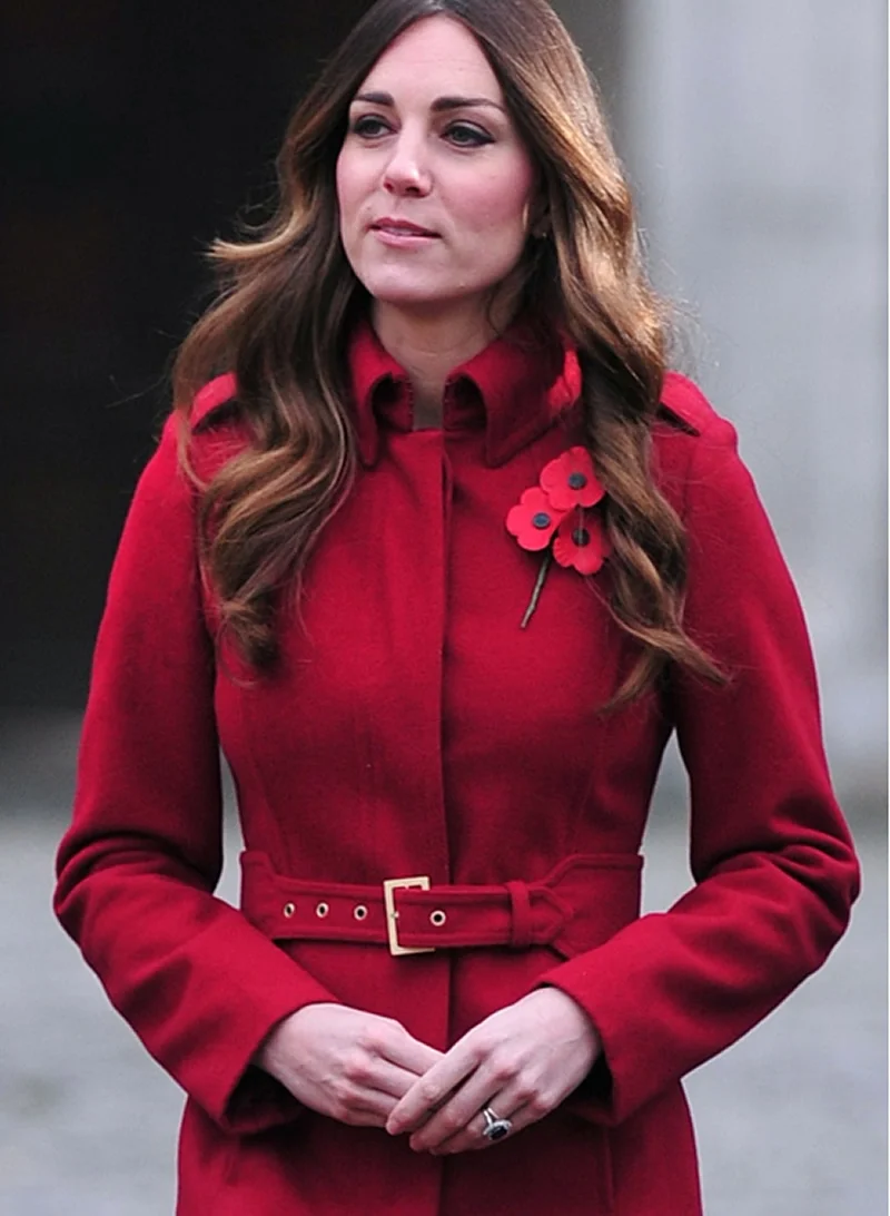 Buy Kate Middleton Princess Wool Coat Fashion slim