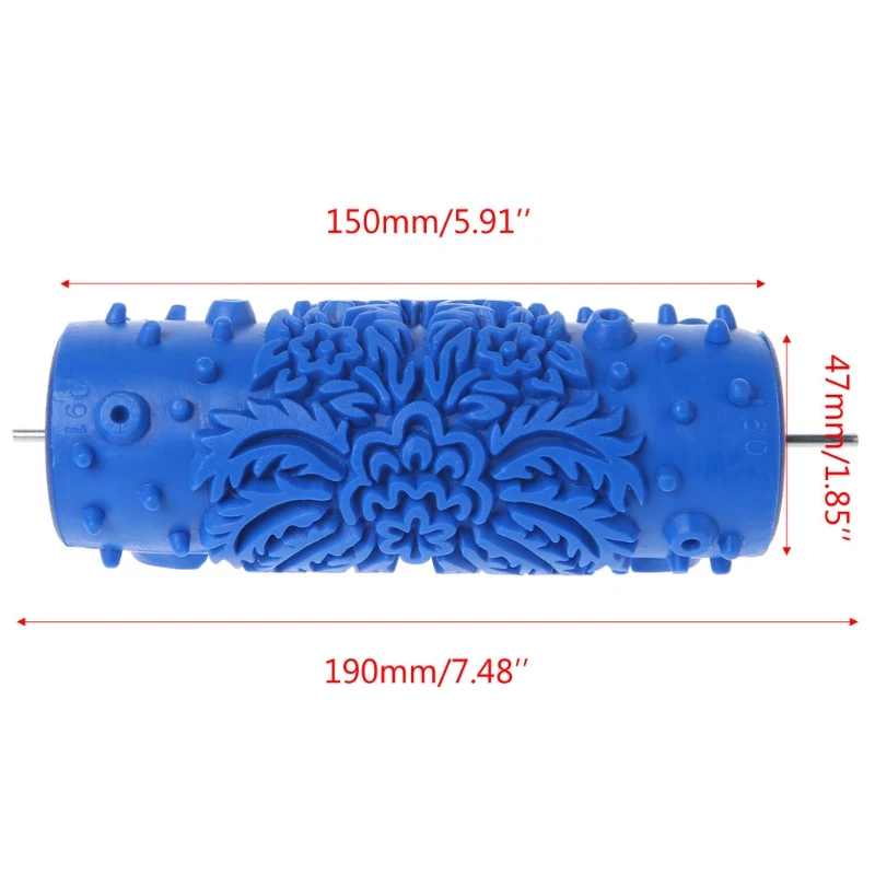 " рельефная краска ролик рукав стены текстура кисть для трафаретов шаблон Декор 065Y - Цвет: 091Y