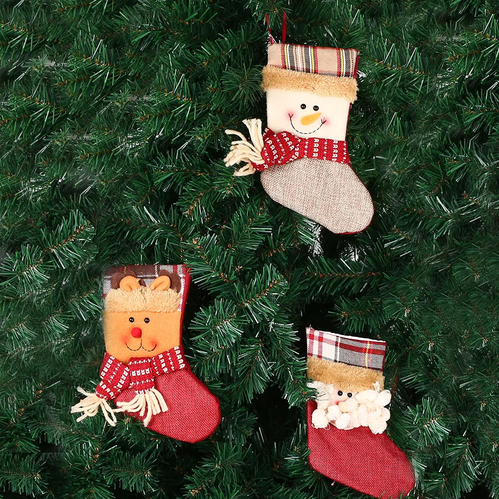 Buy Christmas Decoration Socks Gift Bags Christmas