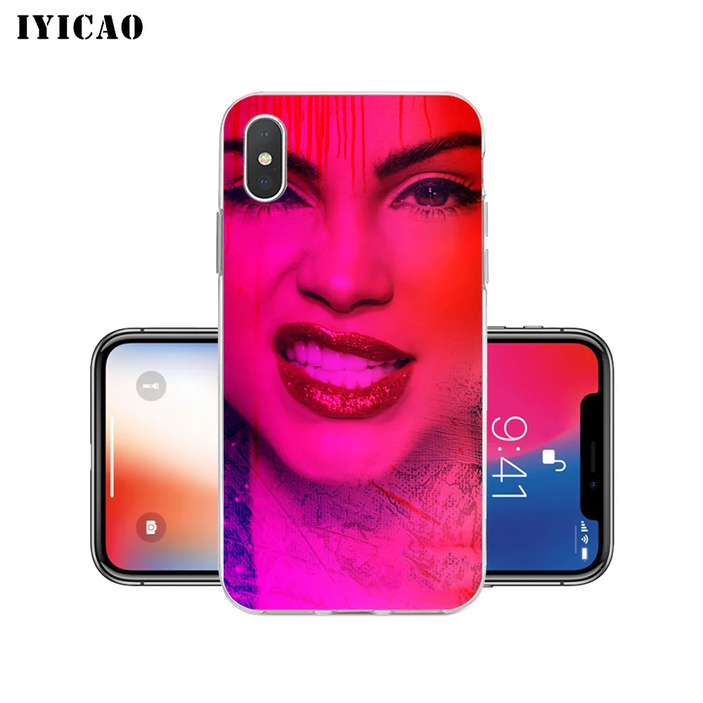 IYICAO Natti Наташа Мягкий силиконовый чехол для телефона iPhone X XR XS MAX 6 6s 7 8 Plus 5 SE из