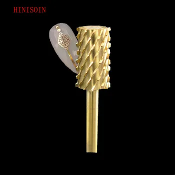 

3pcs HIVISOIN Carbide Nail Drill Bit - Large Barrel Bit - 3XC(60010010)-Gold