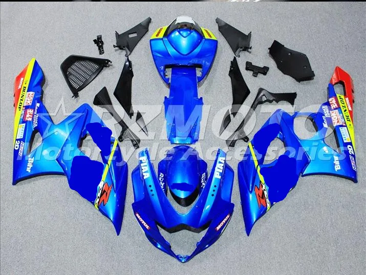 

ACE KITS New ABS Injection Fairings Kit Fit For SUZUKI GSXR1000 K5 2005 2006 GSX-R1000 05 06 Blue Red A57