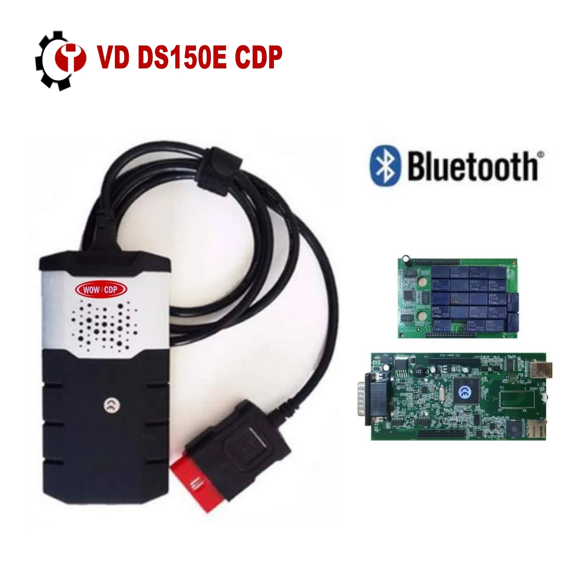 with.00 or 15R3 for delphis with Bluetooth VD Ds150E CDP car truck Diagnostic tool for VD TCS CDP PRO PLUS/WOW CDP TCS
